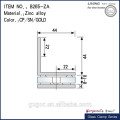 Quadratische Raute 90 Grad Zink-Legierung / Messing Glass Corner Klemme Wand zu Glas